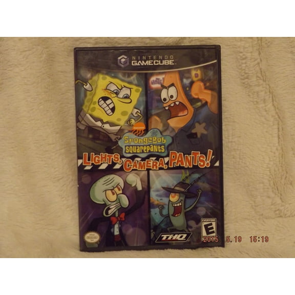 Restored SpongeBob SquarePants: Lights, Camera, Pants! - Nintendo GameCube