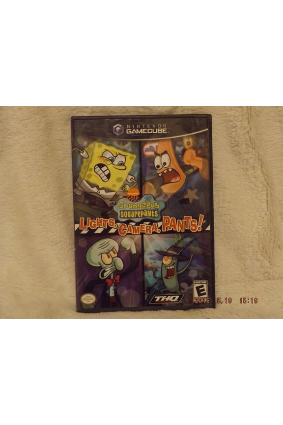 Restored SpongeBob SquarePants: Lights, Camera, Pants! - Nintendo GameCube