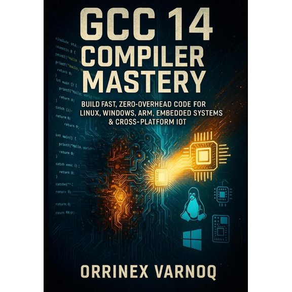 Gcc 14 Compiler Mastery: The Complete Guide to High-Performance C/C++ Optimization & Debugging: Build Fast, Zero-Ove, (Paperback)