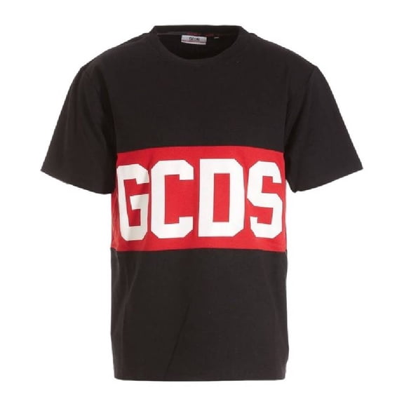 Gcds Front Logo Cotton T-Shirt