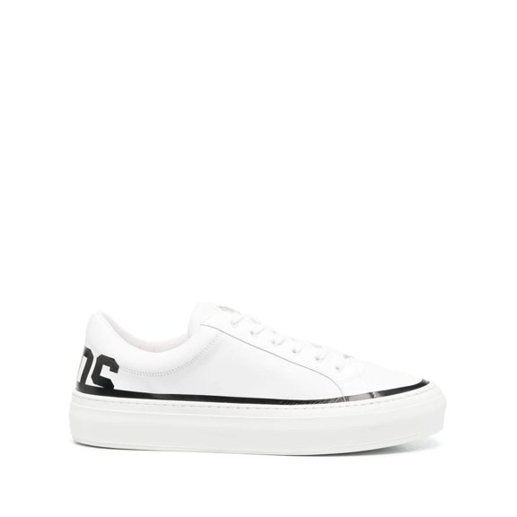 Gcds Leather Logo Sneakers White (Men's)