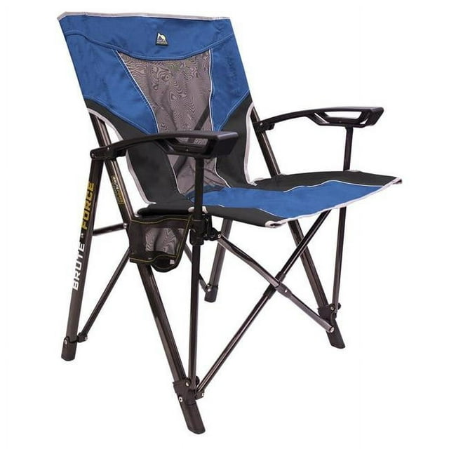 Gci Outdoor 8048364 Brute Force Folding Chair - Blue - Aluminum