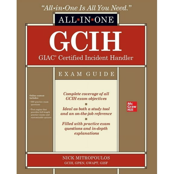 Gcih Giac Certified Incident Handler All-In-One Exam Guide, (Paperback)