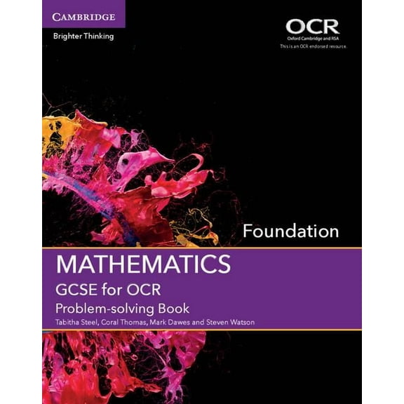 Gcse Mathematics OCR GCSE Mathematics for OCR Foundation Problem-Solving Book, (Paperback)