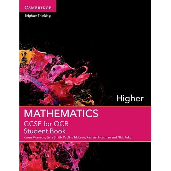 Gcse Mathematics OCR GCSE Mathematics for OCR Higher Student Book, (Paperback)
