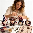 thumbnail image 1 of Gcvizuso 3D Beaded Gnome Craft Kit, Animal Beading Kit, DIY Handmade Cute Bead Art Set for Teens & Adults & Beginner, Handmade Creative Jewelry Art Craft Kit for Home Decor, Friendly Craft Activity, 1 of 6