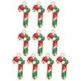 thumbnail image 1 of Gcvizuso Christmas Hats, Santa Hat, 10pcs/Pack Of Christmas Accessories DIY Santa Claus Jewelry Alloy Pendant, 1 of 1