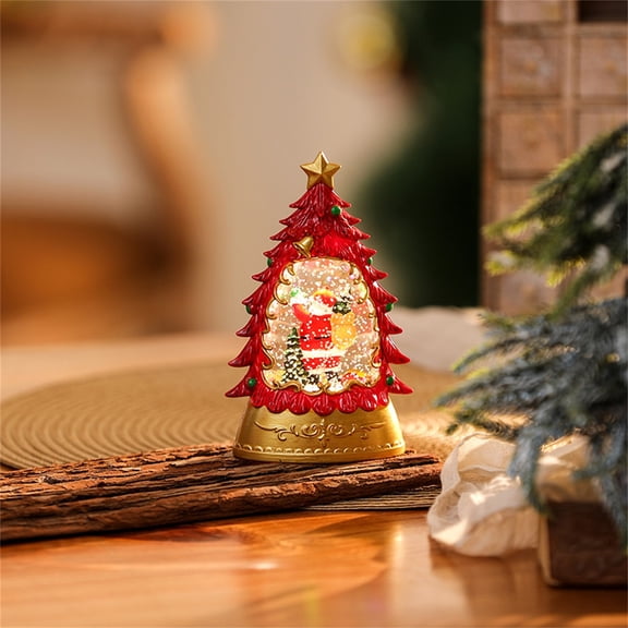 Gcvizuso Christmas Lights, String Lights, Fall Snow Lantern Christmas Tree Snowman Santa Glittering Fall Decorations For Home Thanksgiving Fall Decor Christmas Home Decoration100ml