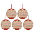thumbnail image 1 of Gcvizuso Christmas Ornaments Clearance! Christmas Hanging Decorations, Personalize Shaped Embellishments Hanging Ornaments For Christmas Decoration, 1 of 1