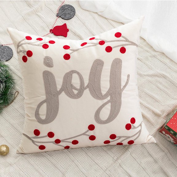 Gcvizuso Christmas Pillows, Fall Throw Pillows, Christmas Pillow Christmas Throw Pillows Peppermint Pillows Red And White Christmas Decorations Cute Plush Pillow Christmas Decorative