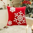 thumbnail image 1 of Gcvizuso Christmas Pillows, Fall Throw Pillows, Christmas Throw Pillowcase Sofa Cushion Back Pillowcase Cushion Room Living Room Sofa Cushion Christmas Day Plush Pillow, 1 of 5