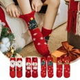 thumbnail image 1 of Gcvizuso Christmas Stockings, Christmas Stocking, Santa, Snowman, Reindeer, Xmas Character Plush With Faux Furs Cuff Christmas Decorations And Party Accessory,Winter Thickened Warm Socks, 1 of 8