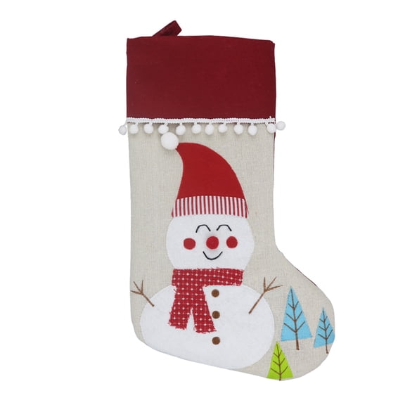 Gcvizuso Christmas Stockings, Clearance Christmas Decor, Pendant Ornaments Christmas Candy Gift Bag Christmas Stockings Decoration