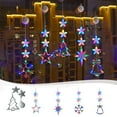 thumbnail image 1 of Gcvizuso Christmas Tree, Christmas Tree Decorations, Christmas Window Lights Decorations, Battery Powered Christmas Window Hanging Lighted LED Sucker Lamp For Xmas Tree Fireplace Indoor Outdoor, 1 of 6