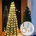 thumbnail image 1 of Gcvizuso Christmas Tree, Christmas Tree Decorations, Led Christmas Tree Lights Holiday Background Decoration String Lights, 1 of 2