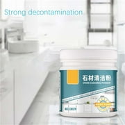 Gcvizuso Cleaning Powder, Kitchen Quartz Tile Cleaning Agent for Marble Surfaces
