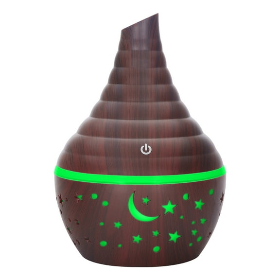 Gcvizuso Essential Oil Diffuser, Aroma Diffuser, 2021 New Home Humidifier LED Colorful Light Conversion Humidifier