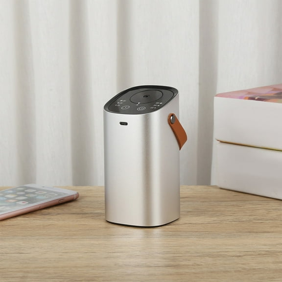 Gcvizuso Essential Oil Diffuser, Aroma Diffuser, Car Diffuser Humidifier Aromatherapy Oil Diffuser Waterless Cool Mist Portable For Car Home Office Bedroom