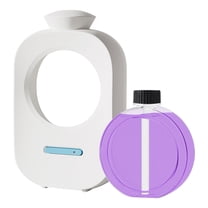 Gcvizuso Essential Oil Diffuser, Aroma Diffuser, Hotel Household Bedroom Aroma Machine Diffuse Necessary Oil Aroma Machine Bathroom Toilet Deodorant Automatic FRAGRANCESs Machine 300ml