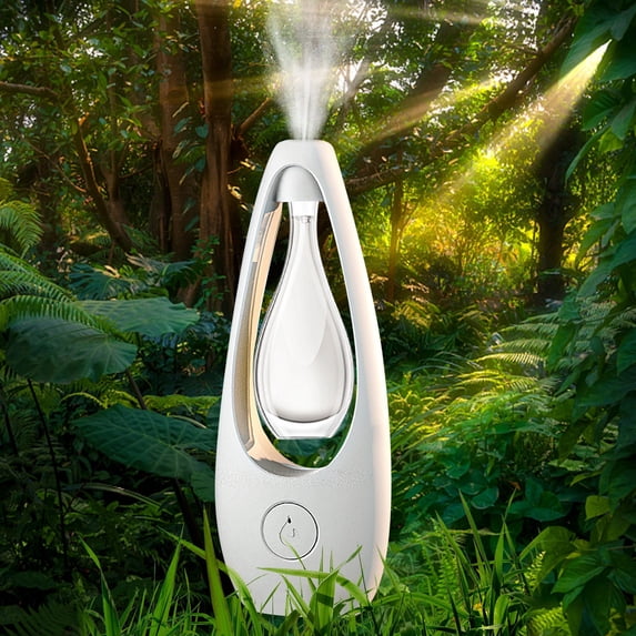 Gcvizuso Essential Oil Diffuser, Aroma Diffuser, Multifunctional Automatic Aromatherapy Machine (containing Essential Oil: 50ml)
