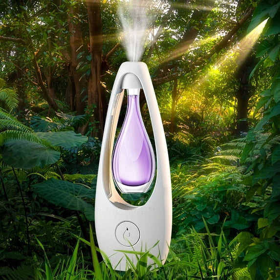 Gcvizuso Essential Oil Diffuser, Aroma Diffuser, Multifunctional Automatic Aromatherapy Machine (containing Essential Oil: 50ml)