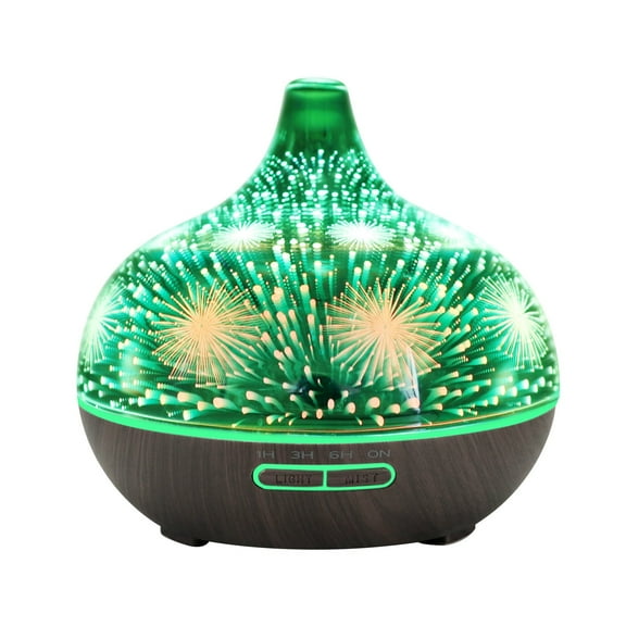 Gcvizuso Essential Oil Diffuser, Aroma Diffuser, Night Light U ltrasonic Aroma Diffuser Oil Humidifier Aromatherapy