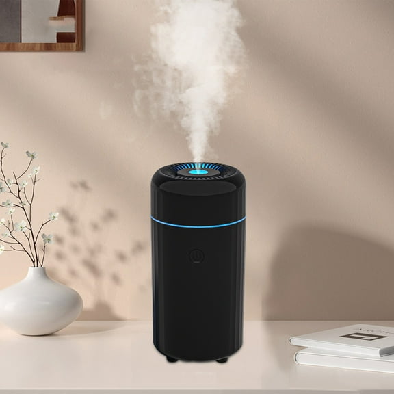 Gcvizuso Essential Oil Diffuser, Aroma Diffuser, (USB Plug-in) Mini Car Aromatherapy Sprayer Large Volume Car Smell Expander USB Car Aromatherapy Machine Dazzling