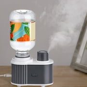 Gcvizuso Humidifier, Humidifier for Room, Mini Water Bottle Humidifier Can Be Added With Perfume Essential Oils, Aromatherapy Machine Humidifier Two-in-one Humidifier Bedroom Portable Humidifier