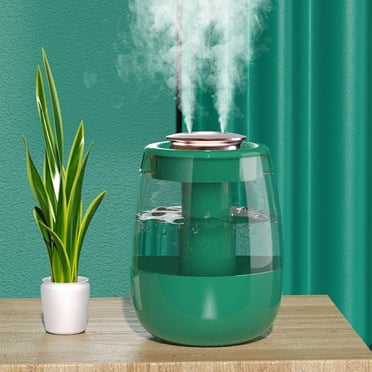 Gcvizuso Humidifier, Humidifier for Room, USB Humidifier With And Humidity Display -Quiet Cool Mist Humidifier For Bedroom And Office Plants- Easy To Clean
