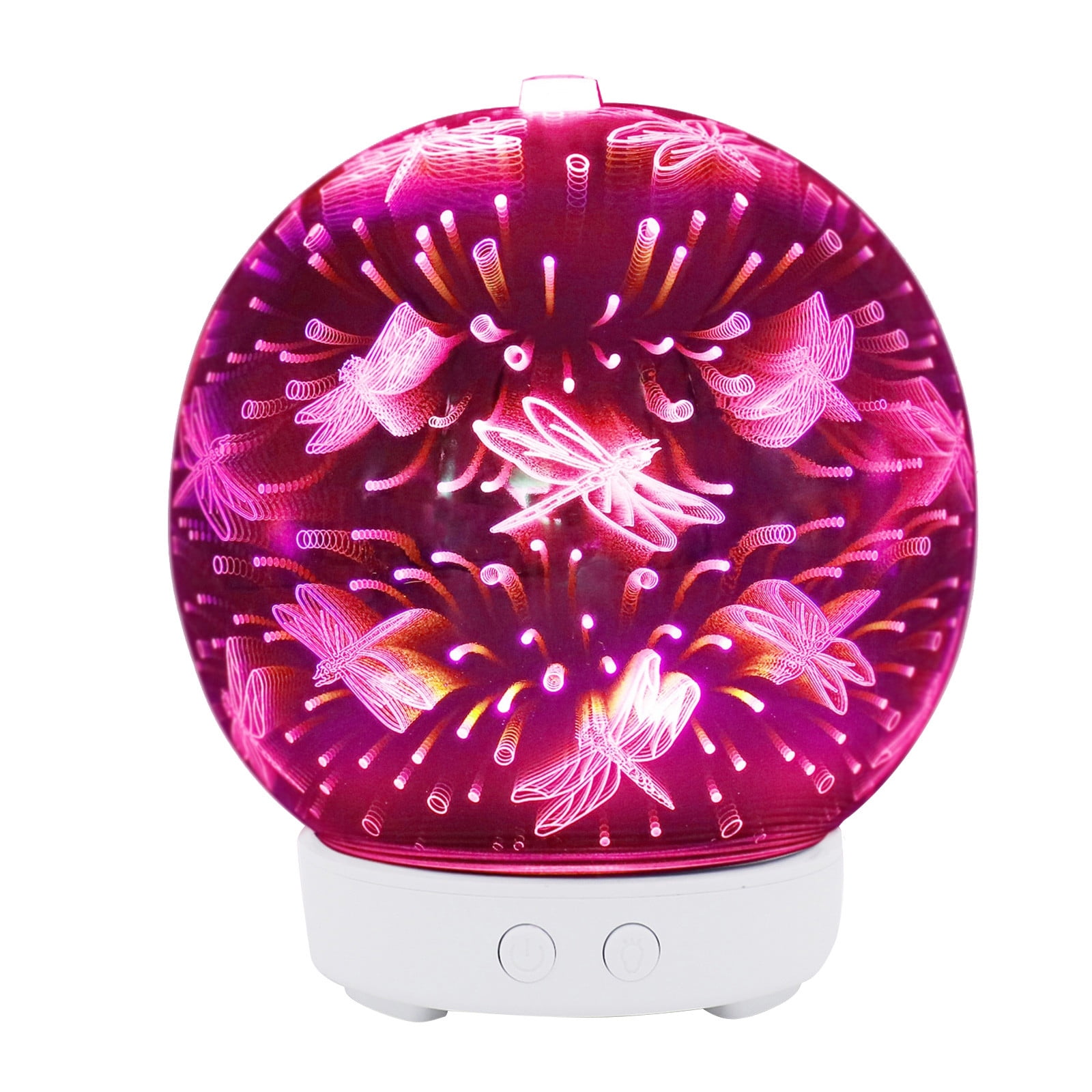 Gcvizuso Humidifier, Humidifier for Room, 2021 New Aroma Diffuser LED Color Light Conversion Aroma Diffuser Humidifier