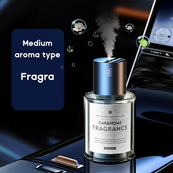Gcvizuso Humidifier, Humidifier for Room, Car Mounted High-end Intelligent Spray Car Humidifier Advanced Car Machine Car Perfume 160ml