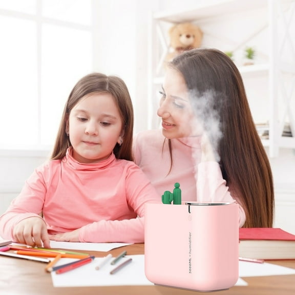 Gcvizuso Humidifier, Humidifier for Room, Cute Pet Humidifier Large Capacity Usb Home Office Desktop Humidifier