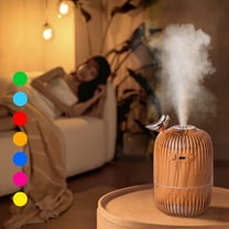 Gcvizuso Humidifier, Humidifier for Room, Dreambird Humidifier Mist Desktop Silent Colorful Light USB Aromatherapy Light
