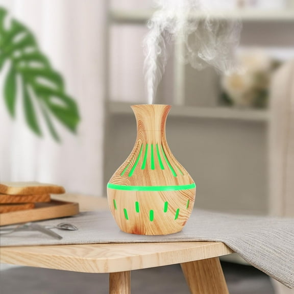 Gcvizuso Humidifier, Humidifier for Room, Home Humidifier LED Colorful Light Conversion Humidifier YX-061A-Y