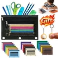 thumbnail image 1 of Gcvizuso Pencil Pouch for 3 Ring Binder, Pencil Case with Zipper, Back to School Supplies Office, 1 of 6