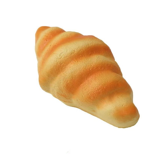 Gcvizuso Soft Bread Shape Stress Relief Ball, Super Soft Squeeze Sensory Ball, Slow Springback Calming Gadget for Desk