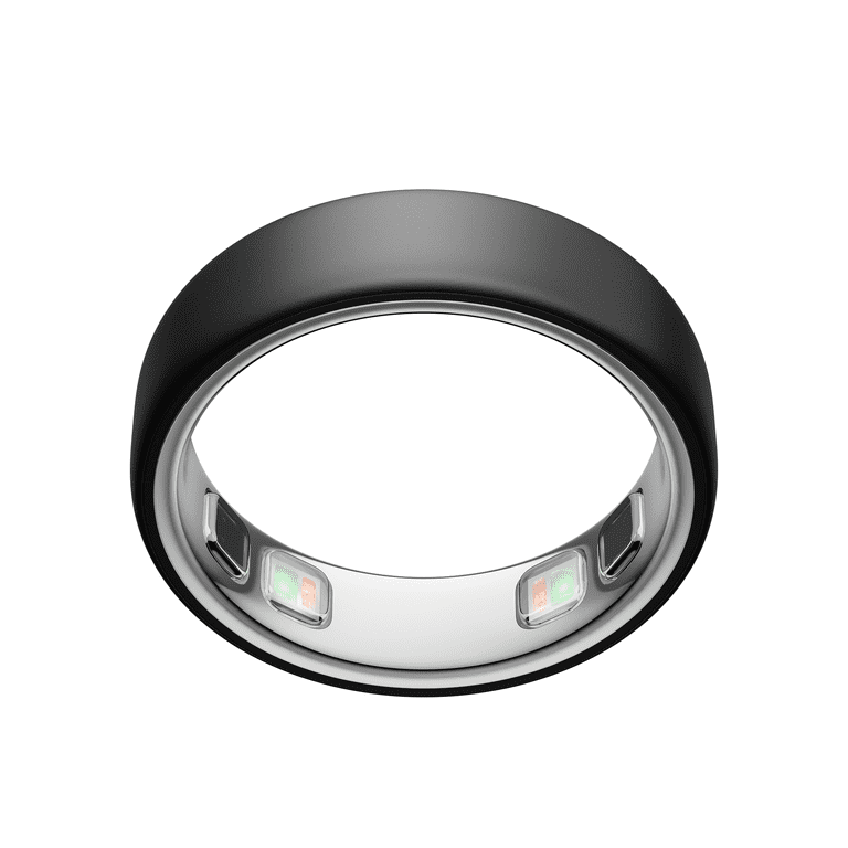 Oura Ring オーラリング Gen2 Stealth US7 Oura Ring 5 - Stealth - Size 7 - World's Smallest Smart Ring