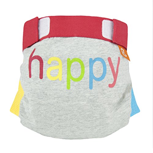 Gdiapers Happy Gpants Baby Diapers, Heather Gray, Medium - image 1 of 3