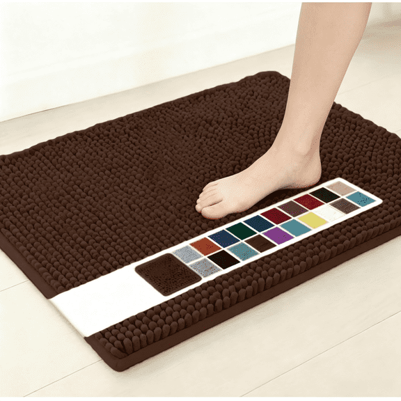 Gdledy Jankles Super Absorbent Door Mat Indoor, Microfiber Quick Dry Chenille Entryway Rug, Non-Slip Front Door Mat, Indoor Mats for Entryway, Machine Washable Pet Rug