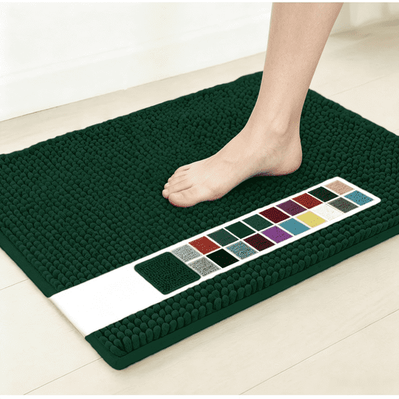 Gdledy Jankles Super Absorbent Door Mat Indoor, Microfiber Quick Dry Chenille Entryway Rug, Non-Slip Front Door Mat, Indoor Mats for Entryway, Machine Washable Pet Rug