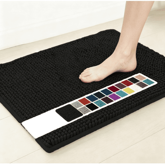 Gdledy Jankles Super Absorbent Door Mat Indoor, Microfiber Quick Dry Chenille Entryway Rug, Non-Slip Front Door Mat, Indoor Mats for Entryway, Machine Washable Pet Rug