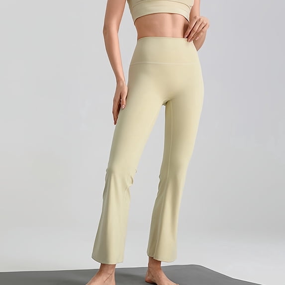 GalaGarb Women's Quick Drying Yoga Pants, Outdoor Fitness and Casual Wide Leg Pants