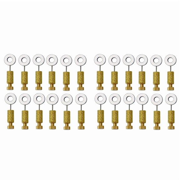 Gdvsclr 24Pcs DIY Tools Handmade Leather Goods Tools Suture Fixing Needle Leather Goods Fixed Needle Stitching 0-6mm