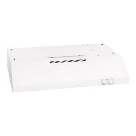 GE - Deluxe 30" Convertible Range Hood - White
