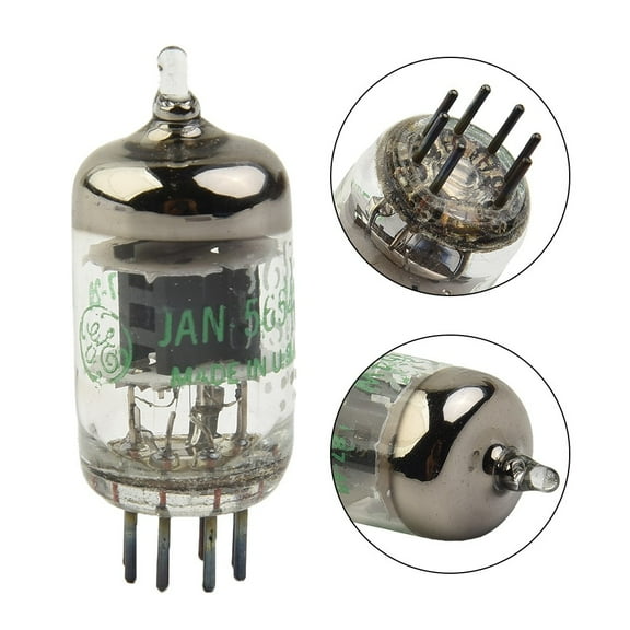 Ge 5654W Vacuum Tube Upgrade for 6J1/Ef95/Cv4010/6Ak5 - High-Quality Audio Amplifier Replacement, Matched Pair