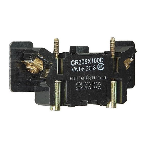 Ge Aux Contact Block,1NC,Size 00-4 CR305X100E