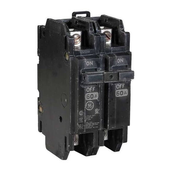 Ge Circuit Breaker,60A,120/240V,2P THQC2160WL