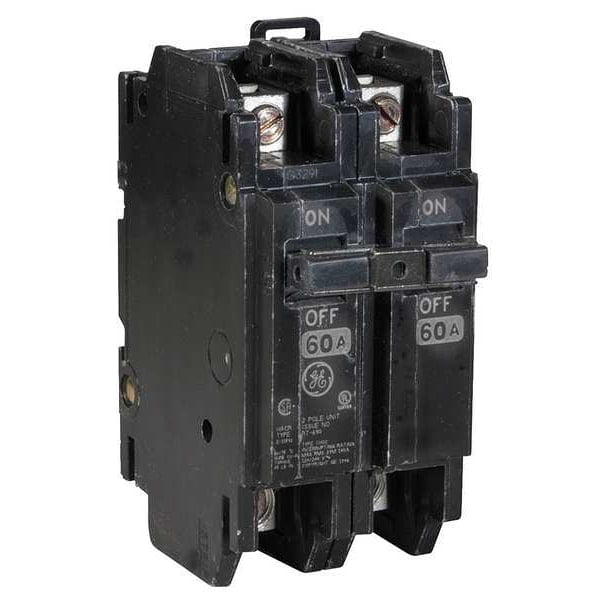 Ge Circuit Breaker,60A,120/240V,2P  THQC2160WL