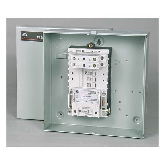 Ge 120VAC Electrically Held Lighting Contactor 4P 30A CR463L40AJA10A0