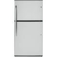 thumbnail image 1 of Ge Gie21g 33" Wide 21.2 Cu. Ft. Energy Star Rated Top Mount Refrigerator - Stainless Steel, 1 of 2